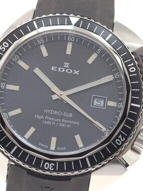EDOX Hydro Sub 500m 53200 Date gray Dial Quartz Men's Watch